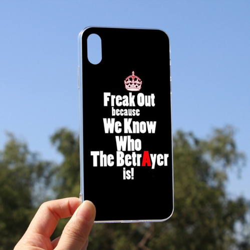 Freak Out Cellphones Cover Coque For iPhone 6plus 6s 6 5 5s SE 7 8 X XS max XR 8plus 7plus 105